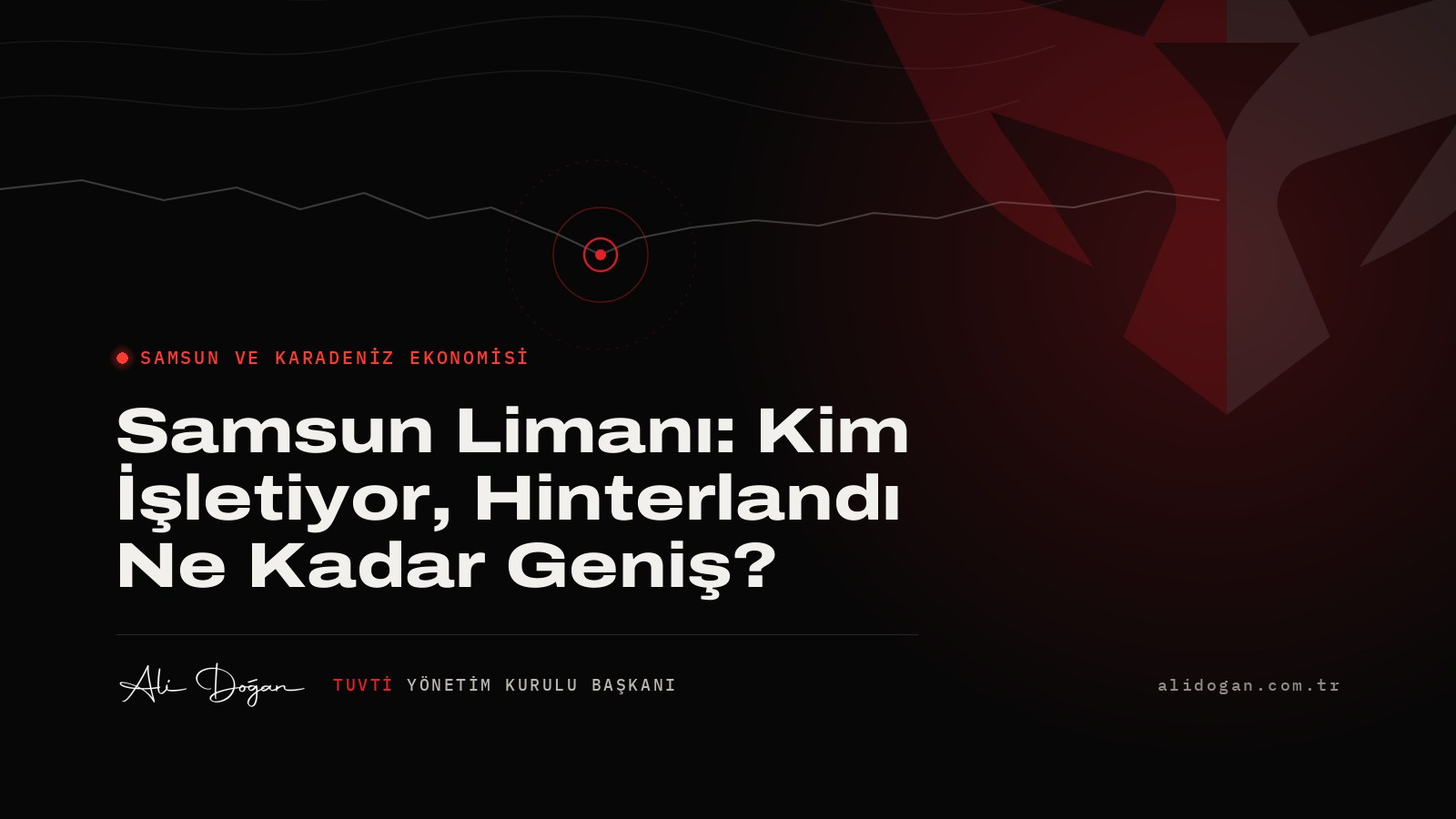 Samsun Limanı: Kim İşletiyor, Hinterlandı Ne Kadar Geniş?